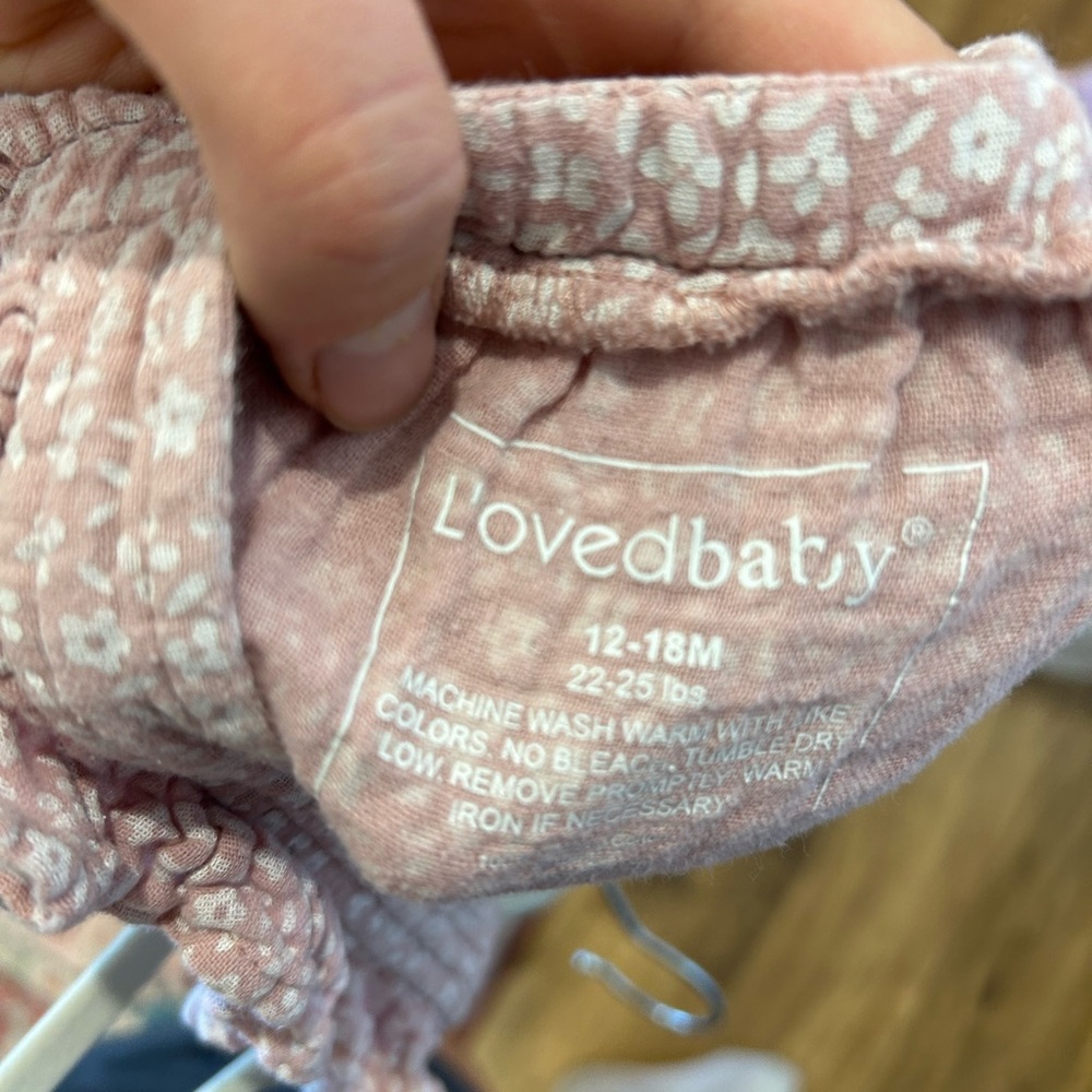 Pink Ruffled Baby Romper - Picture 3 of 4